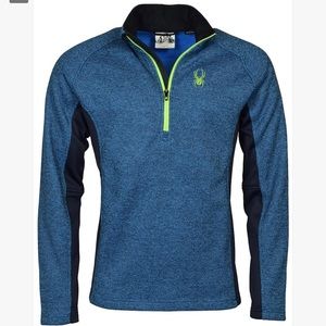 Spyder 1/4 Zip fleece sweater- Men’s M